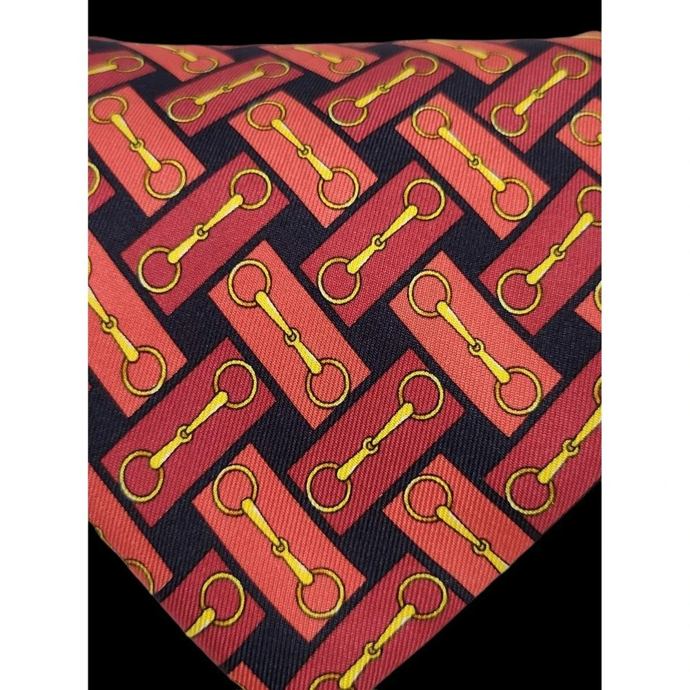 Authentic Gucci‎ 100% Silk Made in Italy Tie